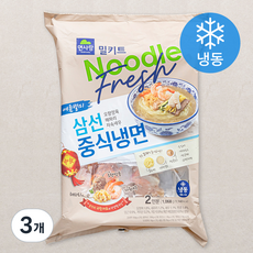 면사랑 삼선 중식냉면 2인분 (냉동), 1.068kg, 3개