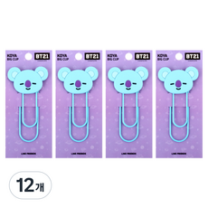 라인프렌즈 BT21 빅클립 코야, 1개입, 12개 1개입, 12개
