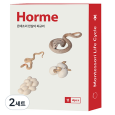 Horme 蒙特梭利蛇類生命週期動物模型4件套組, 2套