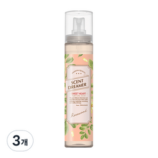 과일나라 센트드리머 퍼퓸 바디미스트 스위트하트향, 3개, 118ml
