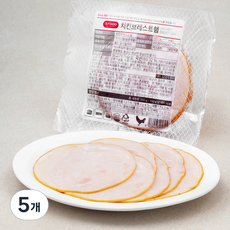 에쓰푸드 치킨브레스트햄, 300g, 5개