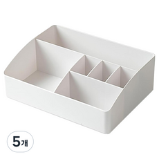 파스텔라 데스크 오거나이저 PDO-408, 5개, 화이트
