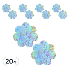 Kelbon 亮片胸貼 銀河花朵, 20個