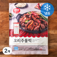시아스 오리주물럭 (냉동), 1kg, 2개