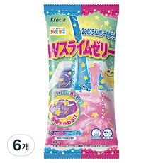 Kracie 葵緹亞 雙重史萊姆果凍DIY組合, 6個, 21g