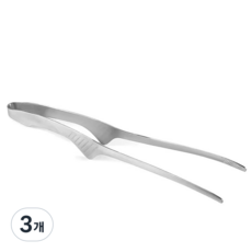 LAB&TOOLS 不鏽鋼廚房烤肉夾, 3個, 單一顏色