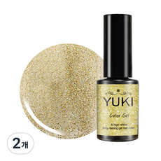 유키 컬러젤, 49호 골드홀로그램, 5g, 2개
