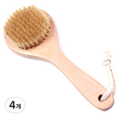 THE ZAKKA C型搓背沐浴刷, 混合顏色, 4個, 1入