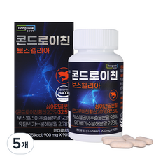 동국제약 콘드로이친 보스웰리아 81g, 90정, 5개