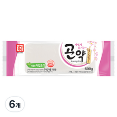 한성기업 곤약, 600g, 6개