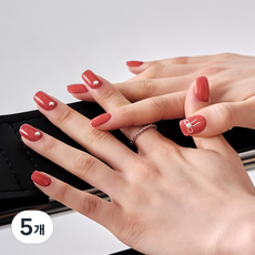 MUZ MAK 可重複使用美甲片, 一般方型 水星, 5個