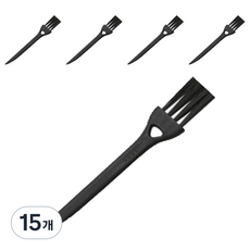 Maru Happy 刮鬍刀縫隙清潔刷 黑色 8.4 x 1.4 cm, 1入, 15個