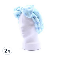 Cheonil 洗臉髮帶 洗臉髮帶 (顏色隨機), 隨機出貨, 2個