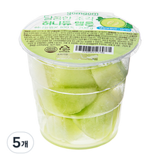 곰곰 달콤한 조각 허니듀 멜론, 5개, 200g