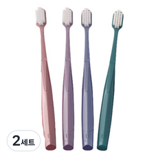 어바웃올리 만모 저자극 초극세모 임산부 칫솔 4종 세트, 2세트, 4개입