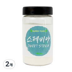 NAEMOME HERBS 赤藻糖醇與甜菊糖粉容器, 200g, 2個