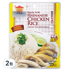 TEAN'S GOURMET 田師傅 海南雞飯醬料 無添加防腐劑, 200g, 2包