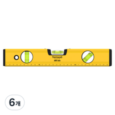 탐사 자석 수평기 30cm, 6개