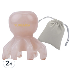 Yumemoa 章魚攜帶式刮痧板, 小型, 2個