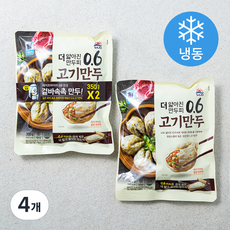 사조 0.6 고기만두 (냉동), 350g, 4개