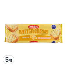 옥스포드 브라이츠 버터향 크림 비스킷, 125g, 5개