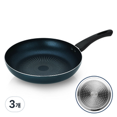 LIVENS 頂級IH電磁爐平底鍋, 28cm, 3個