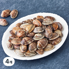 숨비해물 국내산 국물맛 깊은 바지락 (냉장), 4개, 800g
