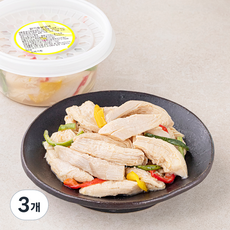 반찬천국 닭가슴살 냉채, 250g, 3개