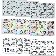 como name 動物名字貼紙, 小鯊魚圖片, 18套