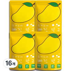 요거트에 빠진 망고 과자, 16개, 망고 + 요거트 혼합맛, 18g