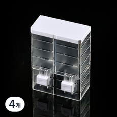 無孔浴室分配器條紋250m, 混色, 4個
