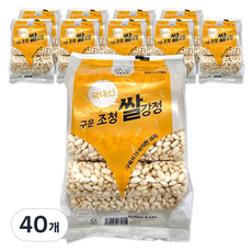 구운 조청 쌀강정, 90g, 40개