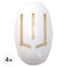 LUIEL 만능 씻어쓰는 미니돌돌이 공룡알 우유백색, 4개