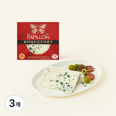 빠삐용 로크포르 치즈, 100g, 1개입, 3개