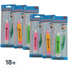 abm 發光掏耳棒 顏色隨機, 1入, 18個