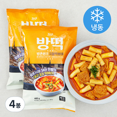 진지 방떡 방촌 원조 국물 떡볶이 (냉동), 460g, 4봉