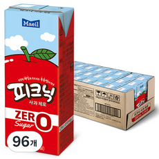 피크닉 제로 사과, 200ml, 96개