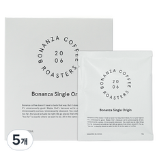 보난자커피 싱글 오리진 드립백, 12g, 5개입, 5개