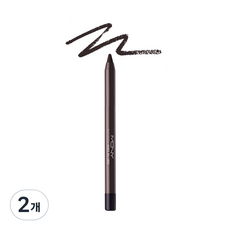 맥퀸뉴욕 워터프루프 펜슬 젤라이너 1.7g, 2호에스프레소라떼, 2개