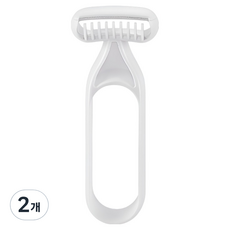 Lazenda 女性用腿部除毛刀 灰色, 2個, 1入