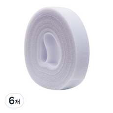 Geobiz 雙面魔鬼氈 白色 5m, 6個