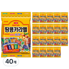 CROWN 皇冠 焦糖花生糖, 120g, 40個