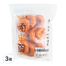 PARMIR 帕米爾 雞肉牛奶甜甜圈 犬用 9入 台灣製造 100%新鮮原肉 無鹽低脂肪, 雞肉, 3袋