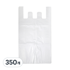 담다비닐 손잡이형 이불 쓰레기봉투 백색, 40L, 350개