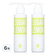 원더바스 조성아 레몬청 클렌저, 120ml, 6개 120ml, 6개