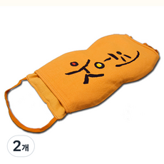 들꽃잠 사랑눈베개 냉찜질팩, 2개