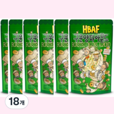 바프 구운양파 아몬드, 30g, 18개