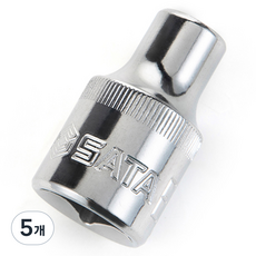 사타 12.5mm 별 소켓 E20 13706, 5개