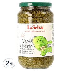 LASELVA 有機羅勒青醬, 500g, 2個