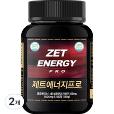 제트리션 제트에너지프로 1000mg, 2개, 180정